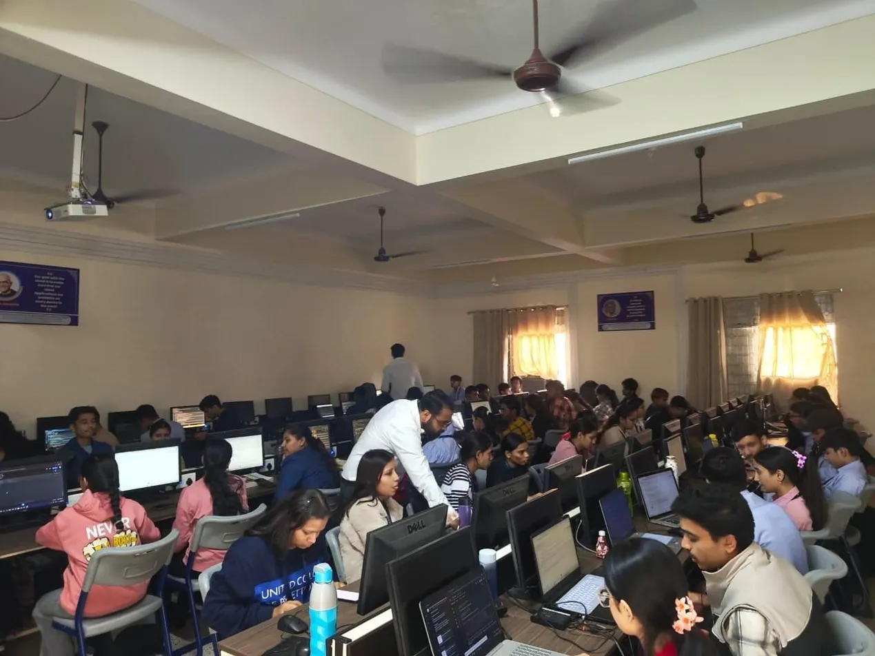 Training sessions at Shree Vaishnav Institute of Technology